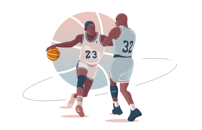 Basketball Players Playing Basketball 3359808 2809297